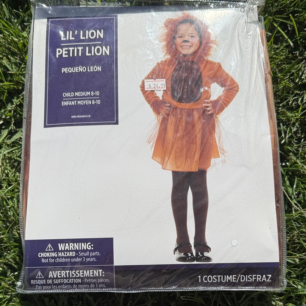 Girls Lion Costume